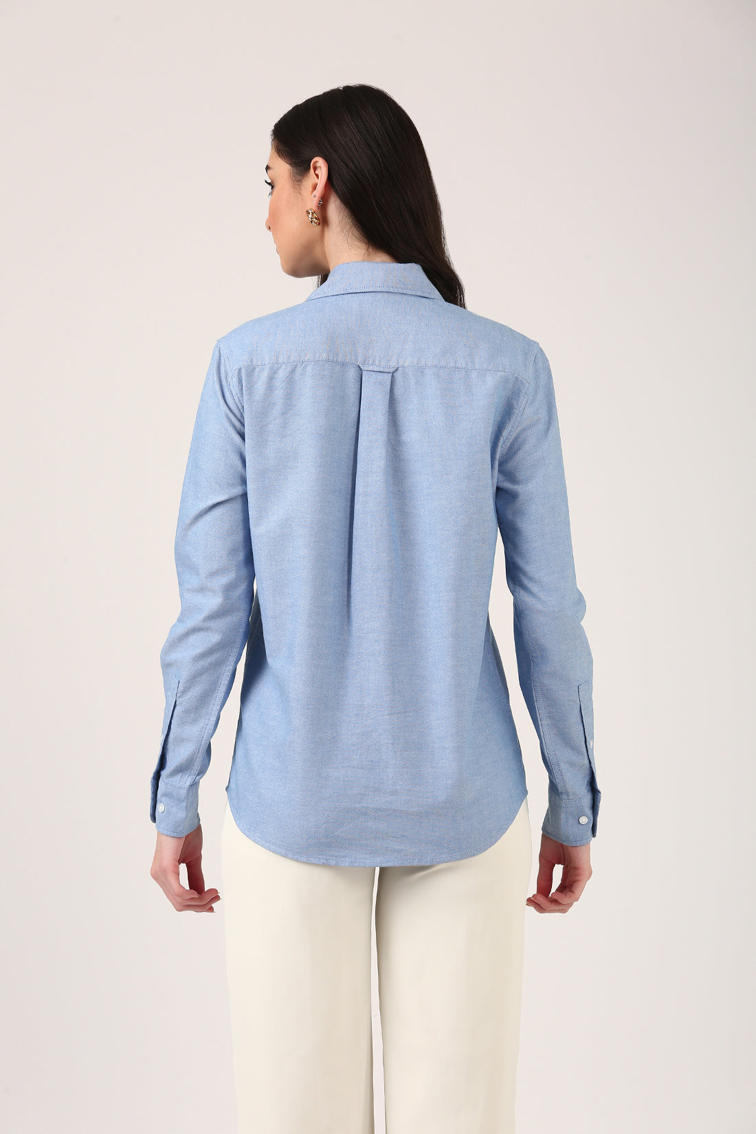 Seashell Embroidered Oxford Shirt