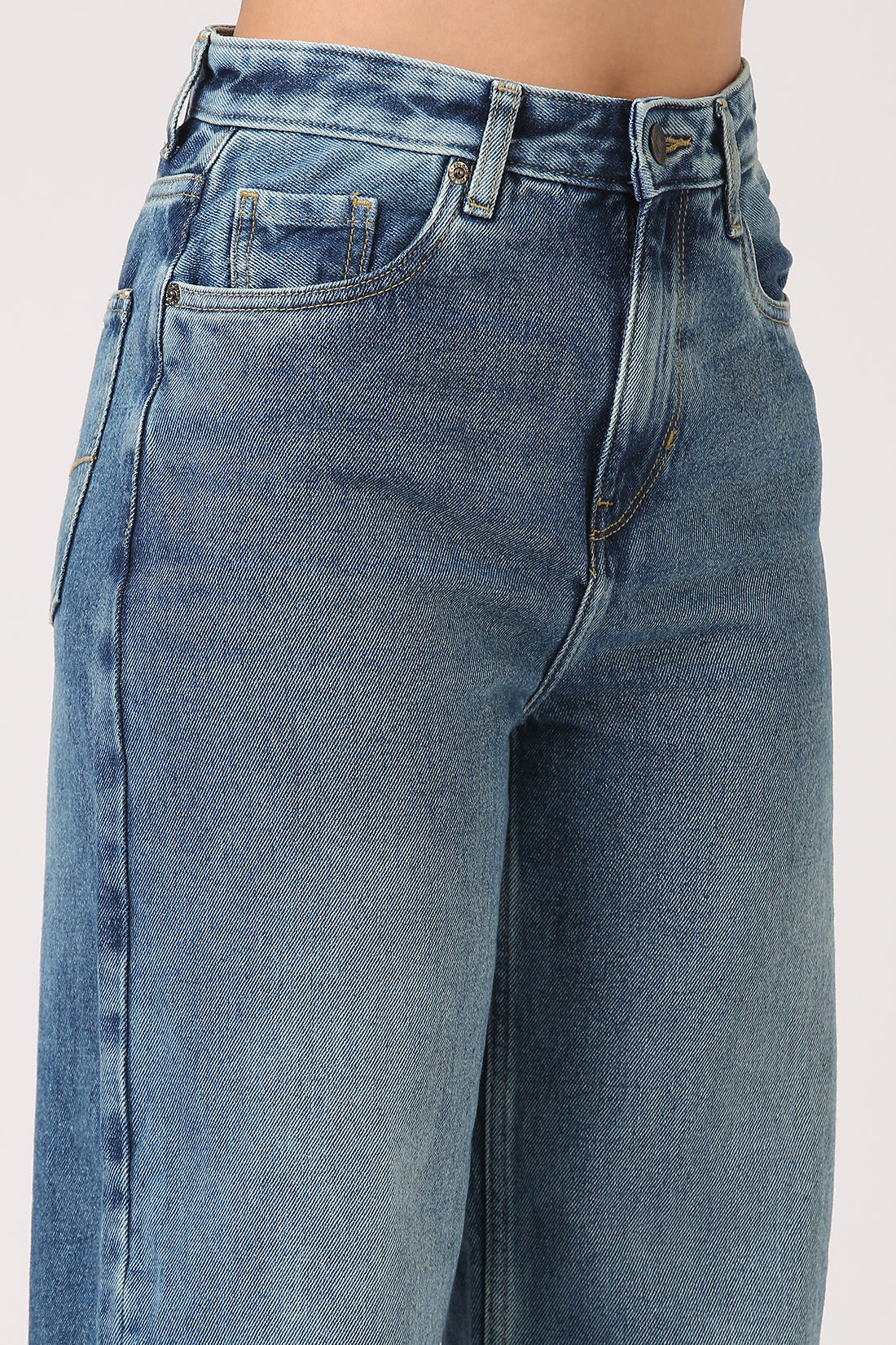 Classic Wide Leg Straight Jeans
