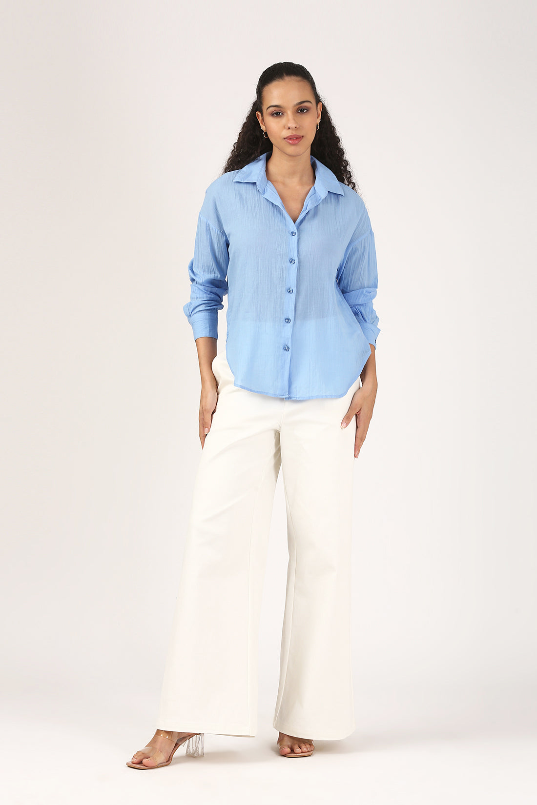 Matin Bleu Cotton Shirt