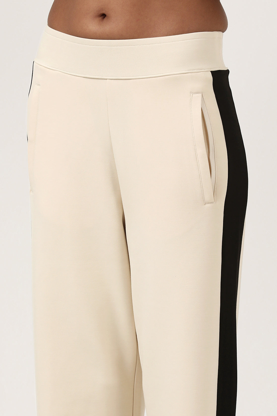 Beige Track Pant