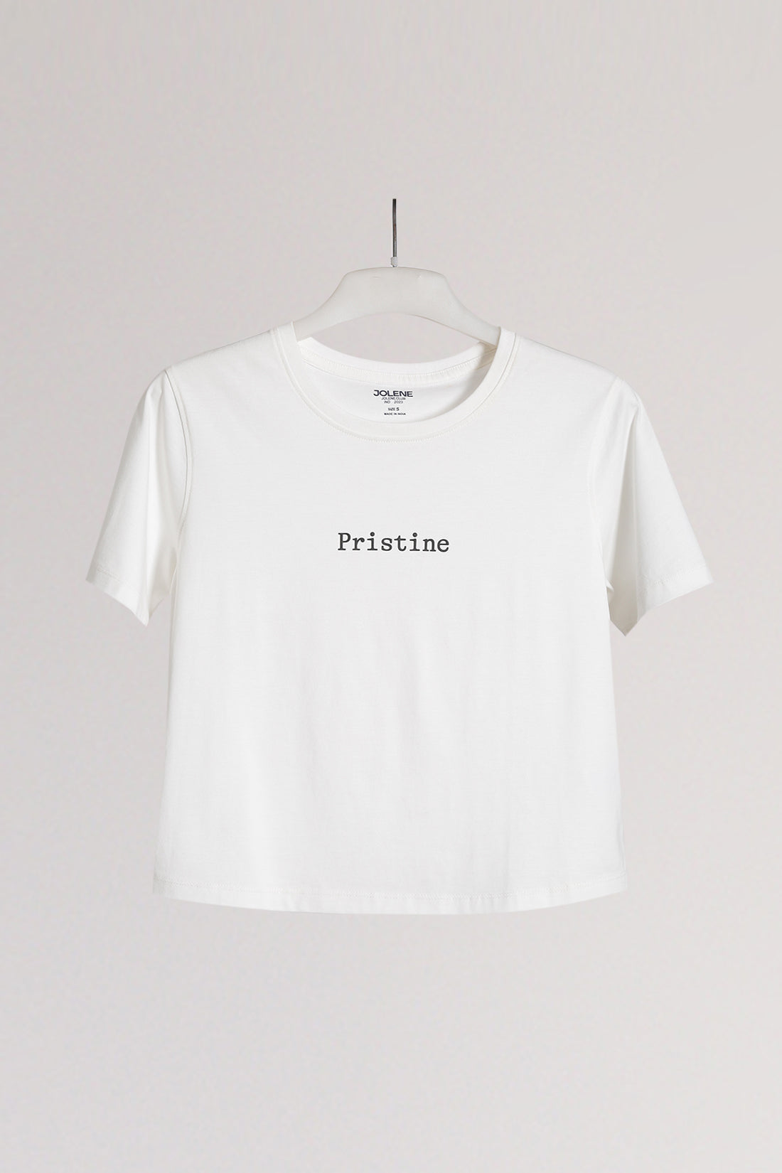 Ecru "Pristine" Printed T-shirt