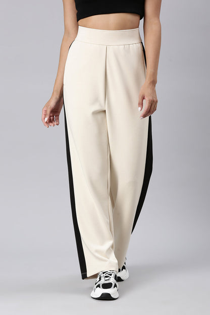 Beige Track Pant