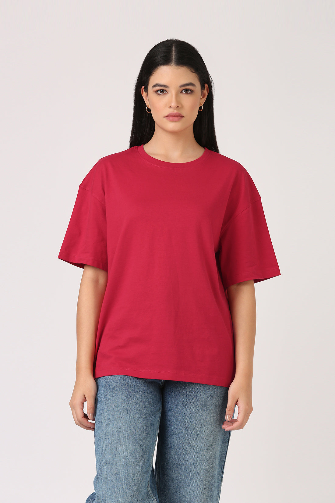 Cotton Oversized Cherry T-Shirt