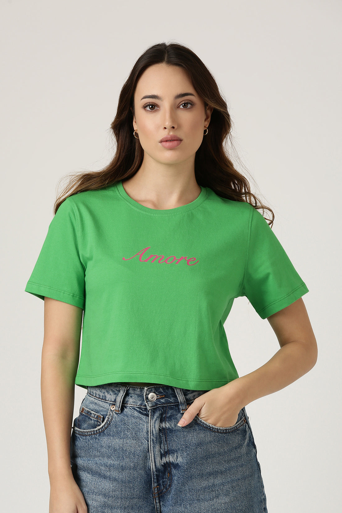 Amore Crop Tee