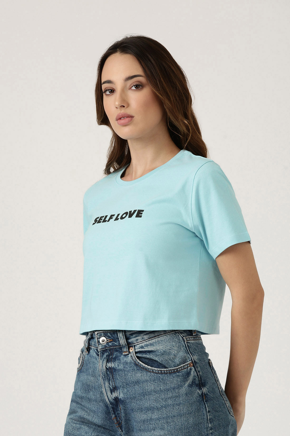 Self Love Crop Tee