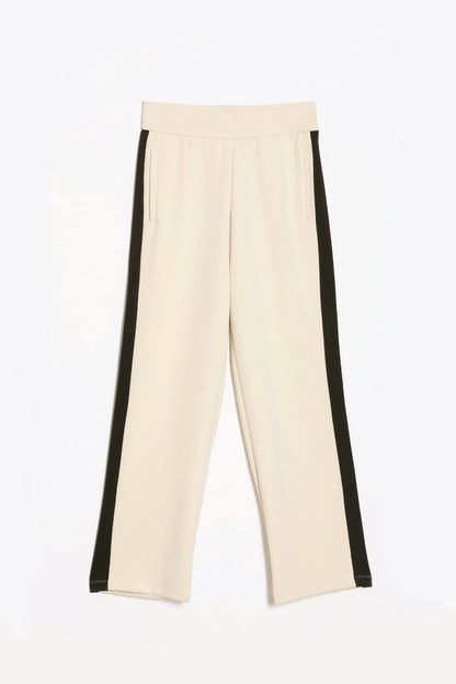 Beige Track Pant