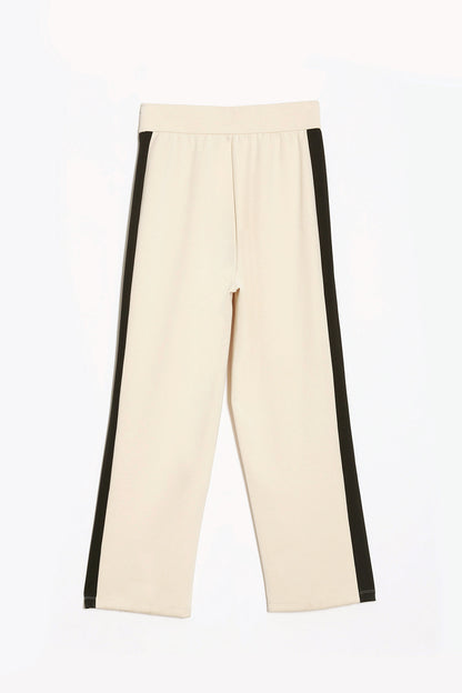 Beige Track Pant