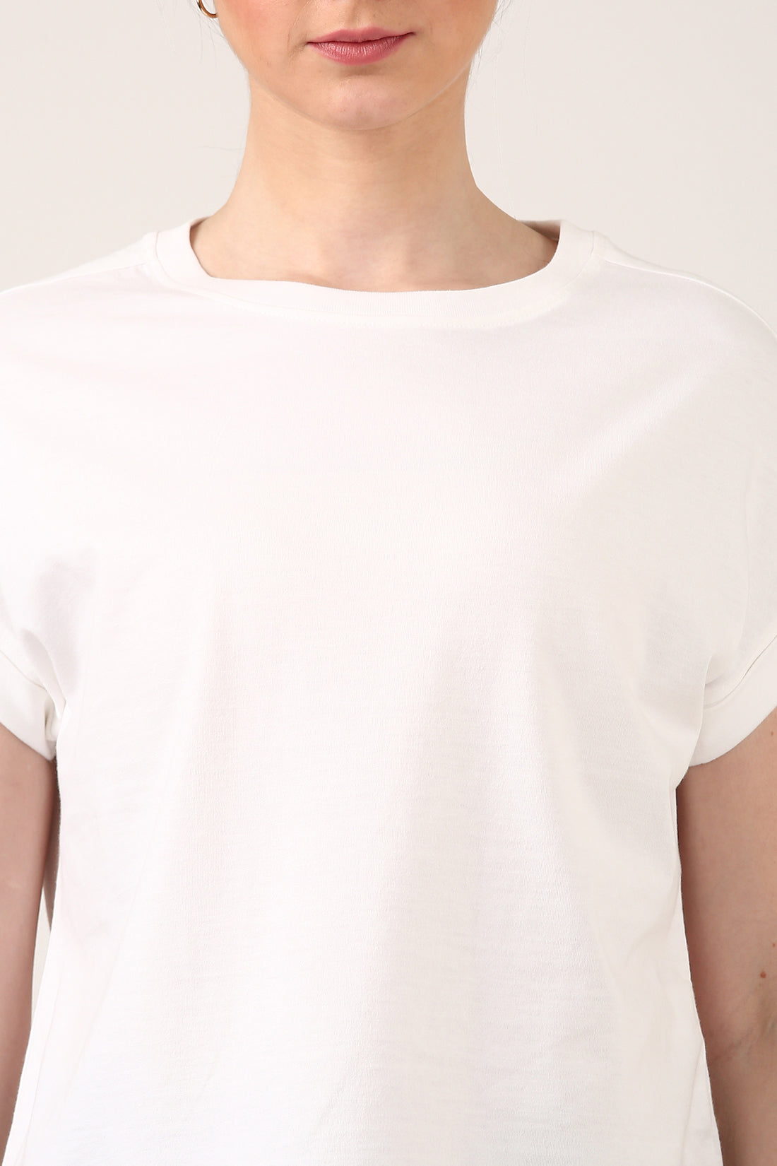 Boxy White T-Shirt