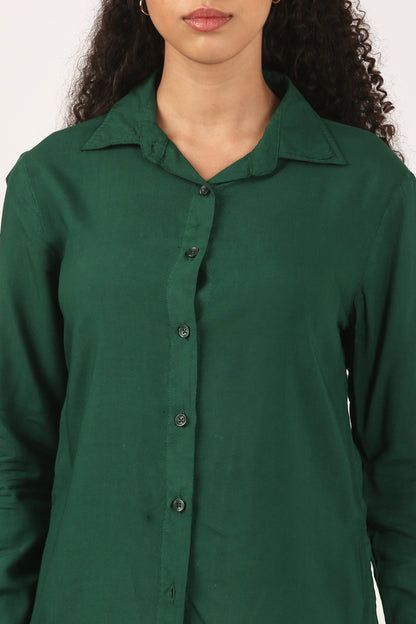 Emerald Viscose Shirt
