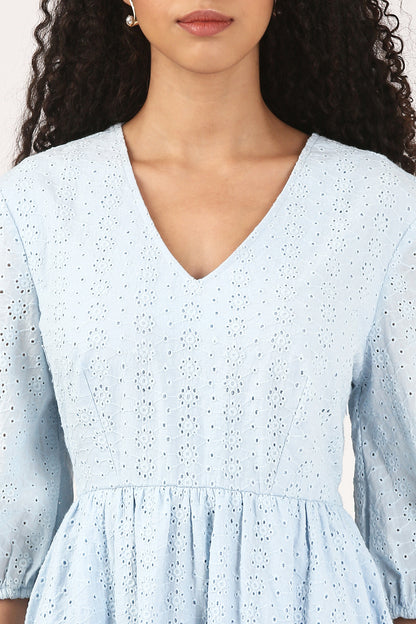 The Blue Dawn Mini Dress- The Versatile Edit