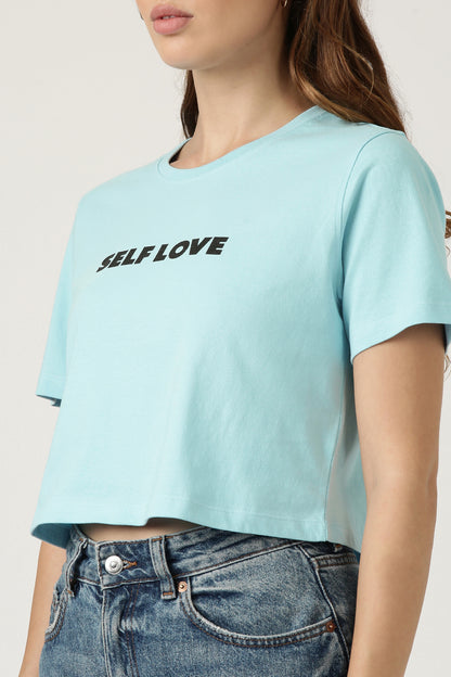 Self Love Crop Tee