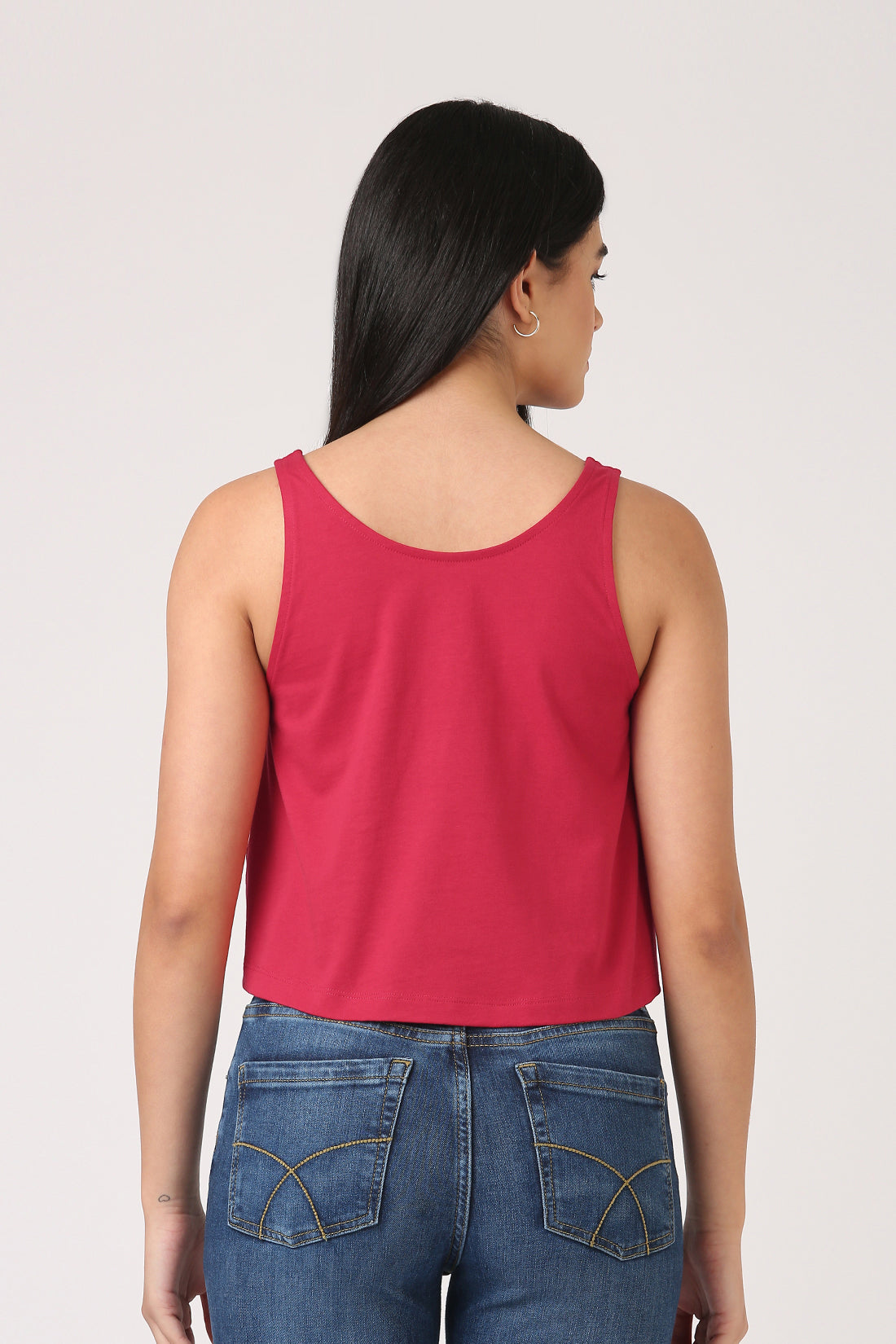 Cotton Cherry Sleeveless T-Shirt