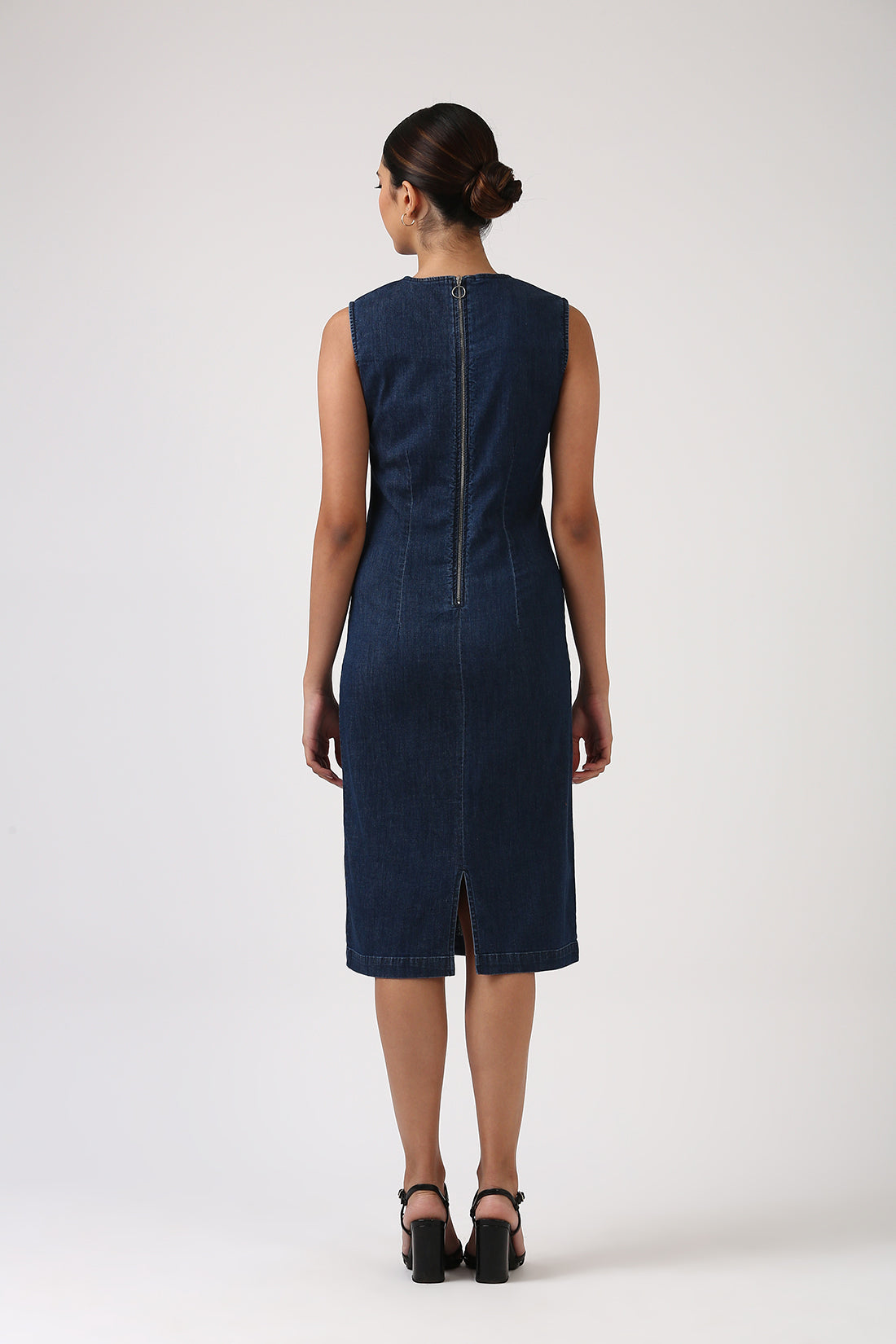 Indigo Denim Snug Fit Dress