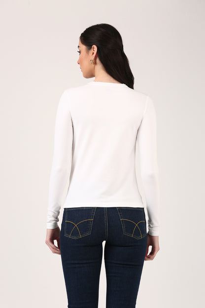 White Long Sleeve T-Shirt