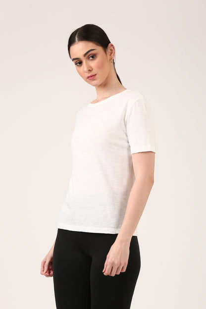 Boxy White T-Shirt