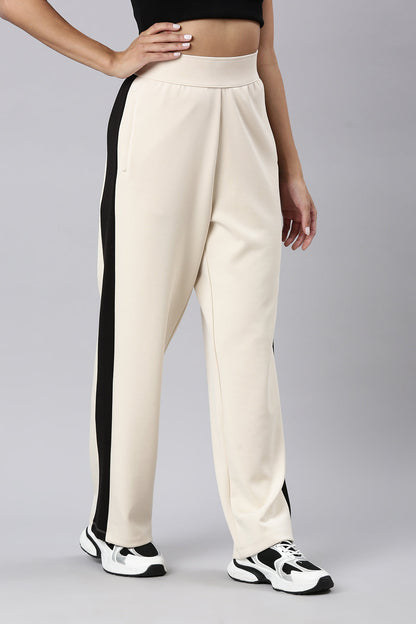 Beige Track Pant