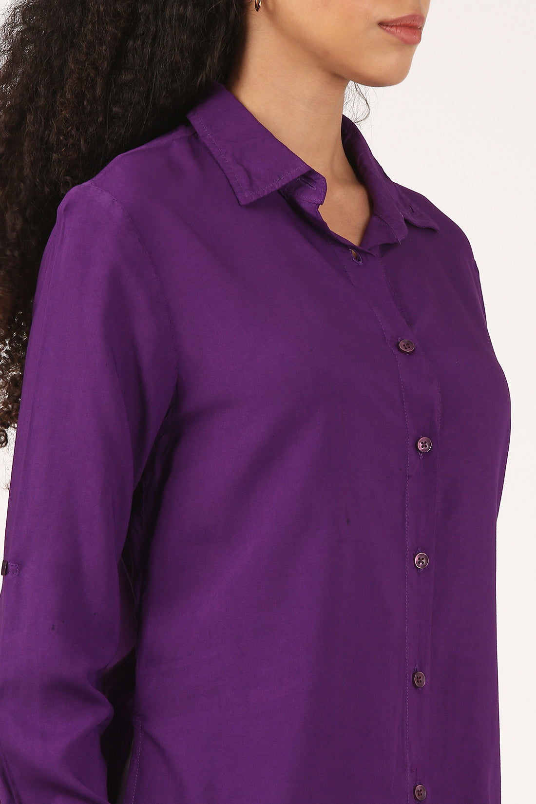 Regalia Amethyst Viscose Shirt