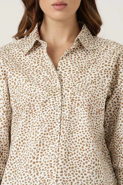 Savanna Chic Printed Shirt