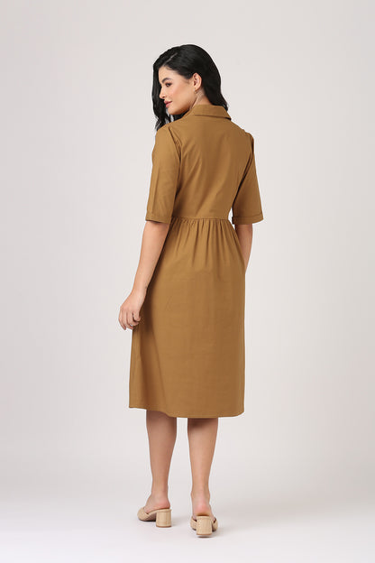 Midi Shirt Dress