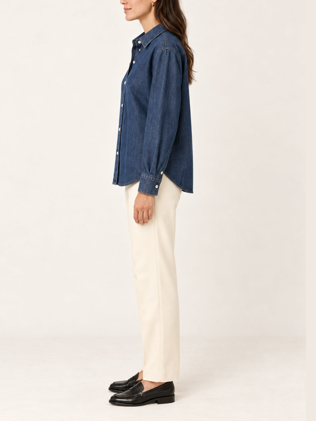 Jolene Rich Indigo Denim Shirt