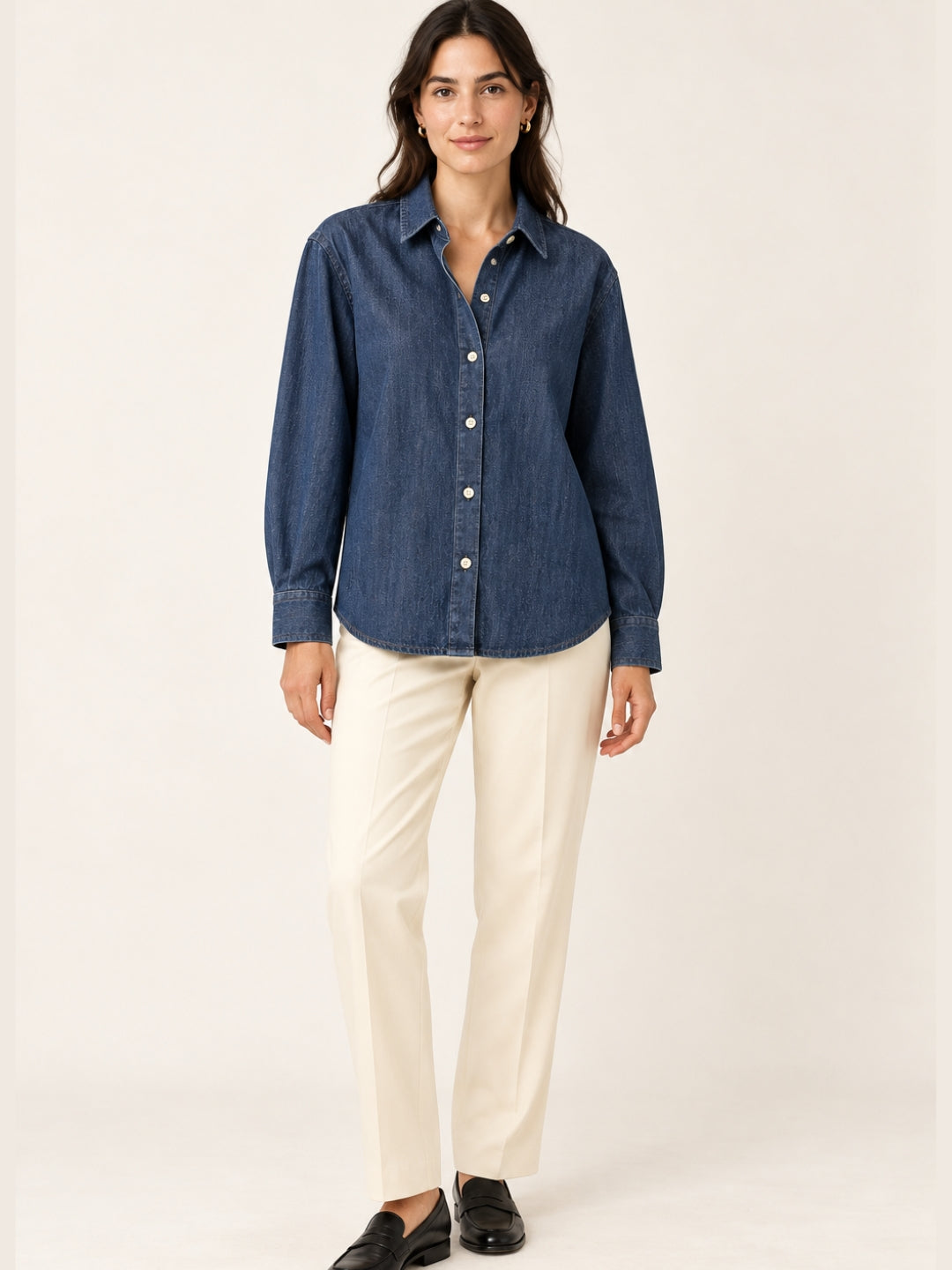 Jolene Rich Indigo Denim Shirt