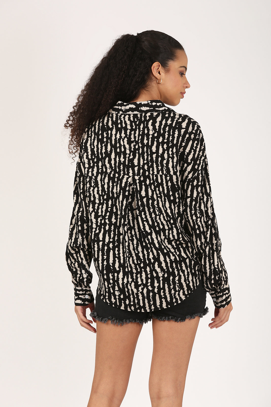 Ombre Printed Shirt