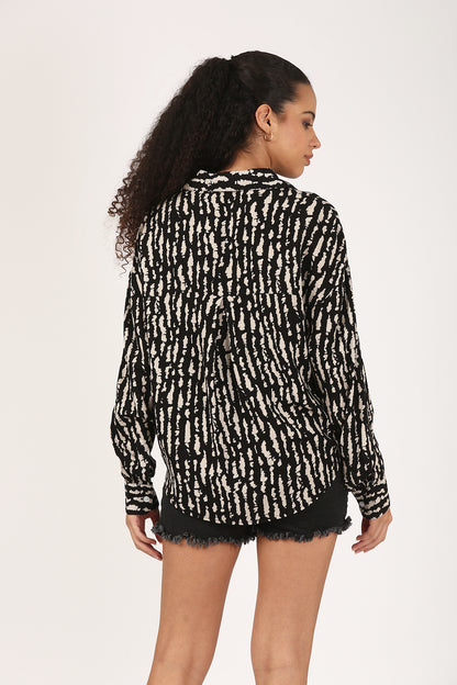 Ombre Printed Shirt