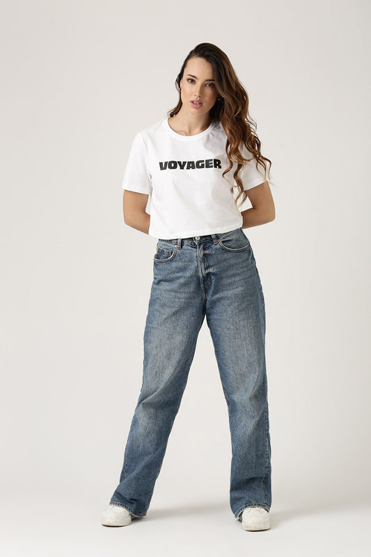 Voyager Crop Tee