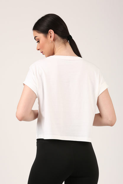 Boxy White T-Shirt