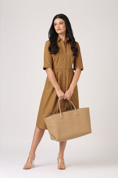 Midi Shirt Dress