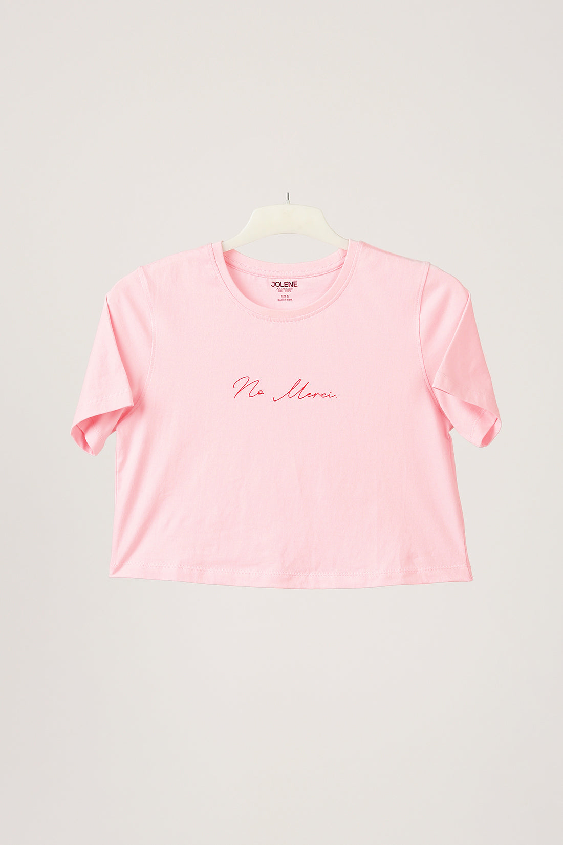 No Merci Crop Tee