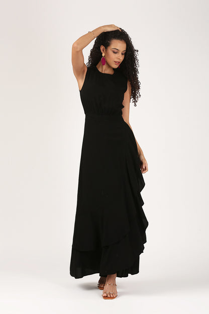 The Noir Reverie Dress- Resort & Evening Edit