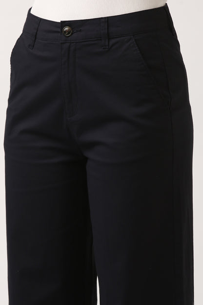 Great Comfort Pant-Ankle Length-Navy