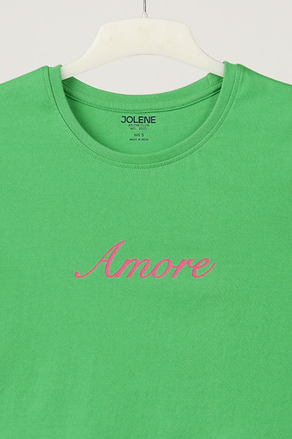 Amore Crop Tee