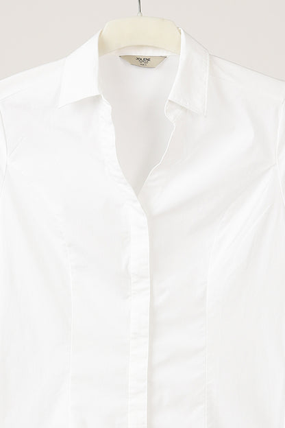 Sleek White Shirt