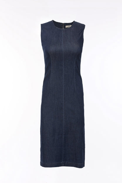 Indigo Denim Snug Fit Dress