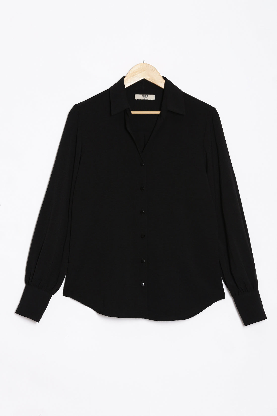 Black Bishop Sleeve Shirt