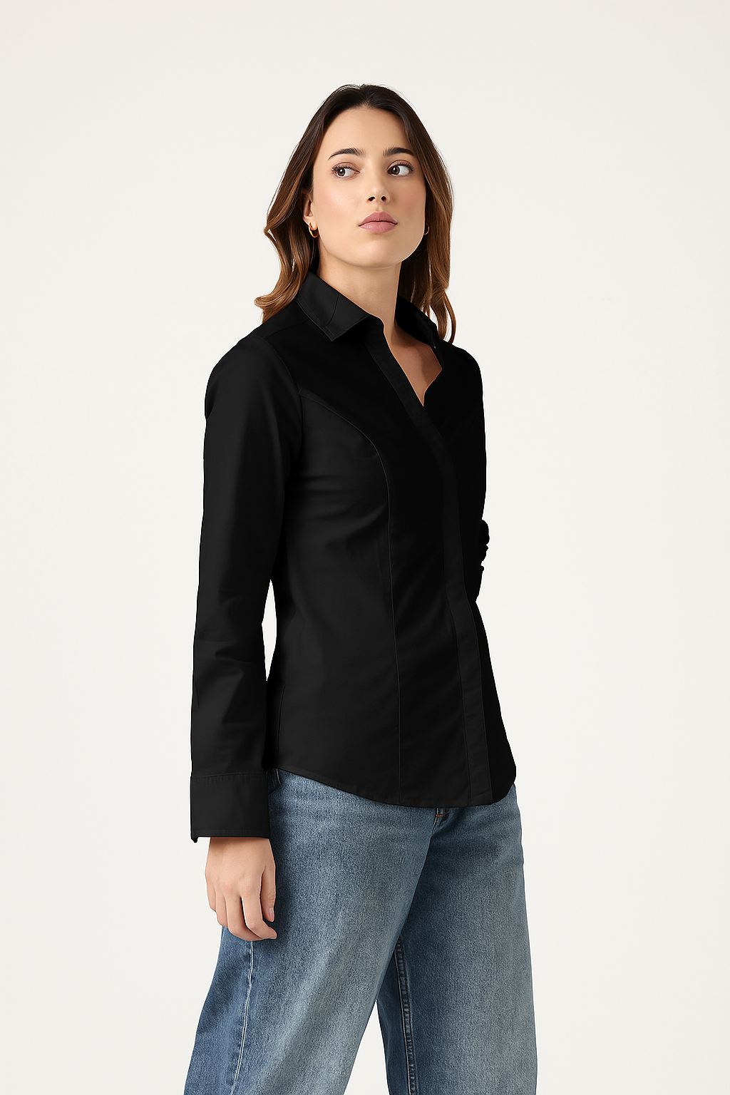 Sleek Black Shirt