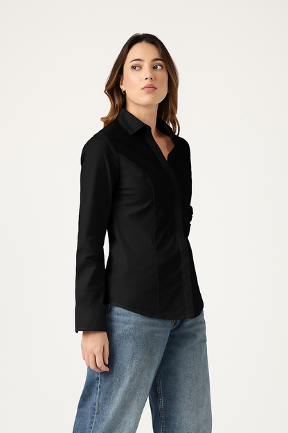 Sleek Black Shirt