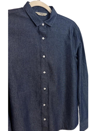Jolene Raw Indigo Denim Shirt
