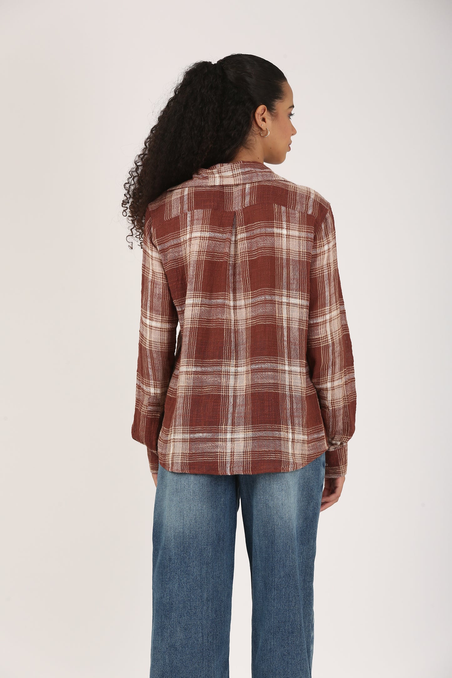 Notting Check Shirt-Yarn-Dyed Edit