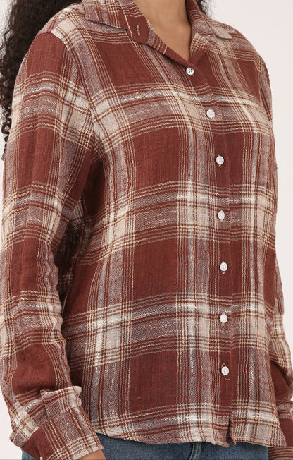 Notting Check Shirt-Yarn-Dyed Edit