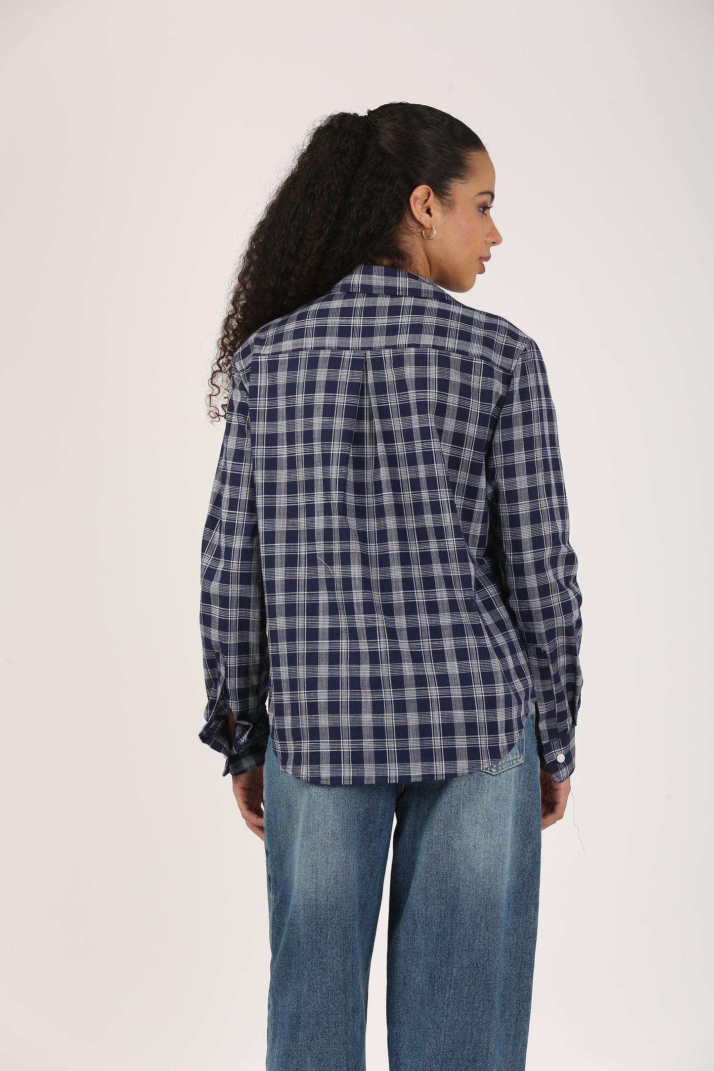 Twilight Check Shirt-Yarn-dyed Edit
