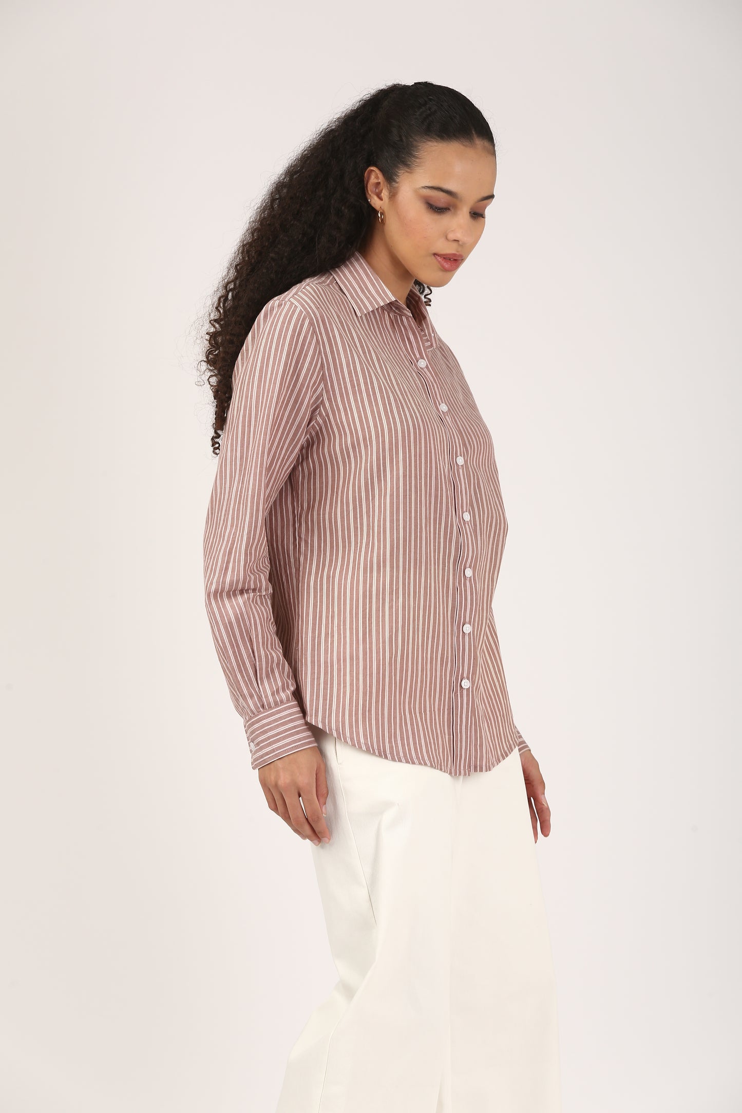 Clay Rose Stripe Shirt