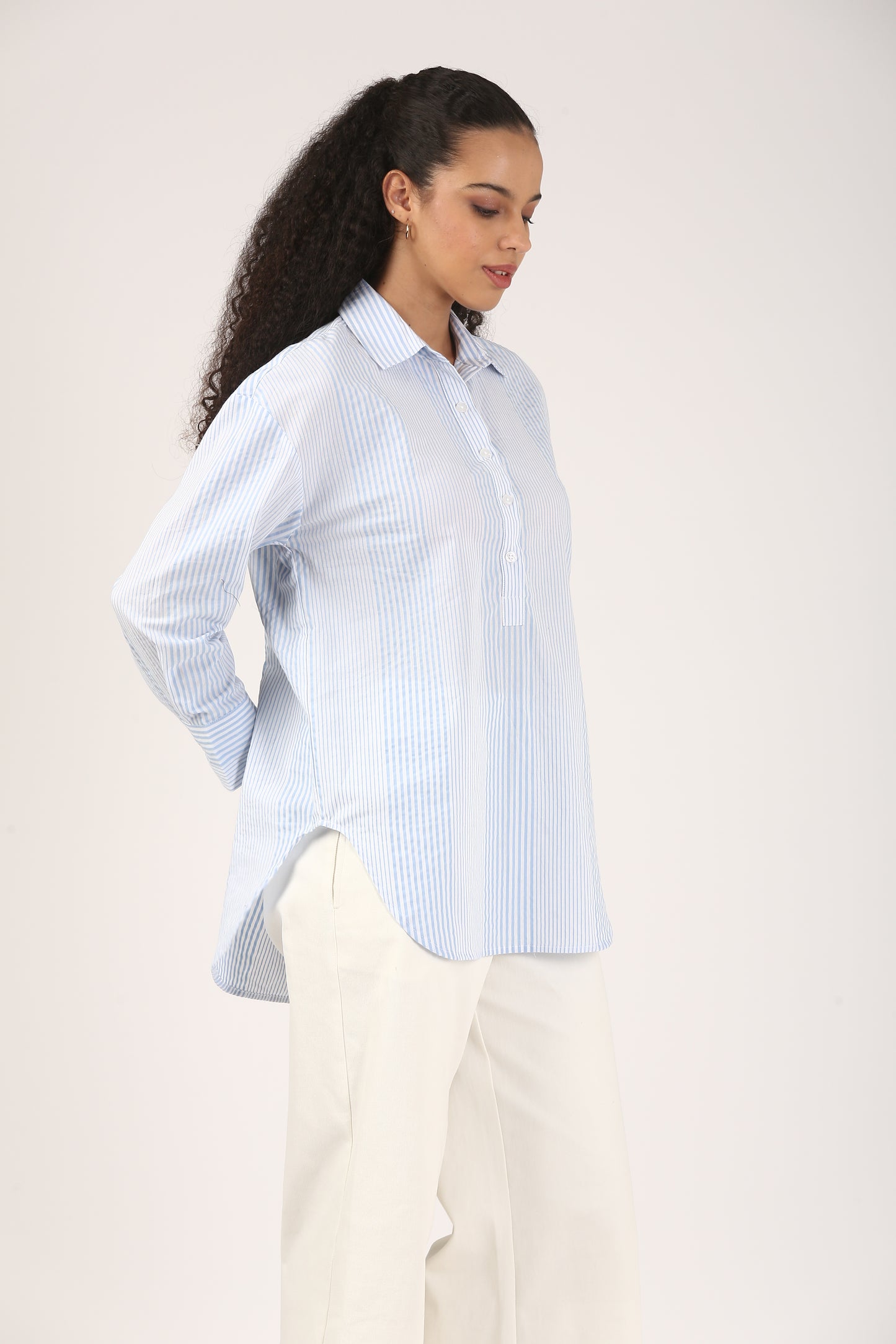 Skyline Cotton Popover Shirt