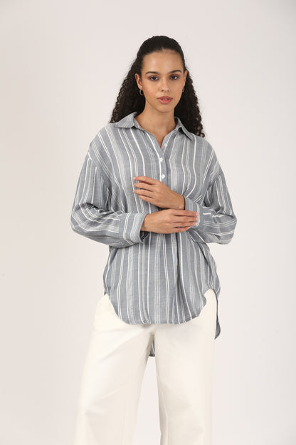 Stoneline Cotton Popover Shirt