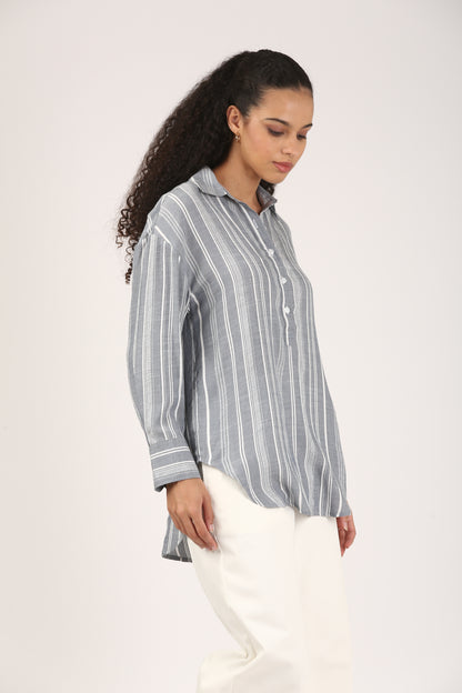Stoneline Cotton Popover Shirt