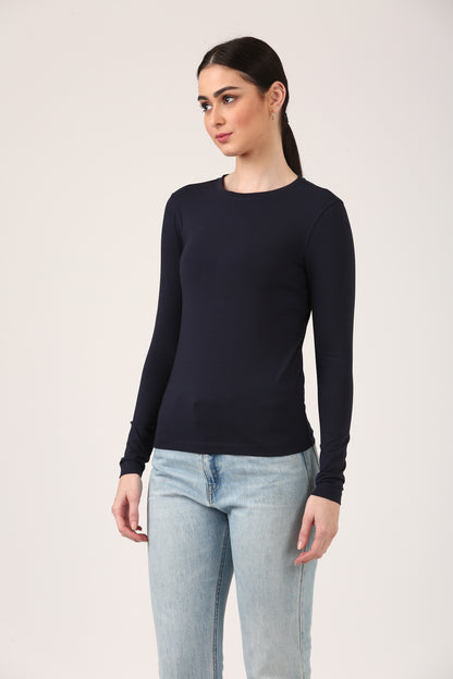 Navy Long Sleeve T-Shirt