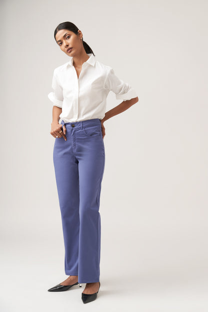 Dark Periwinkle Flare Pant