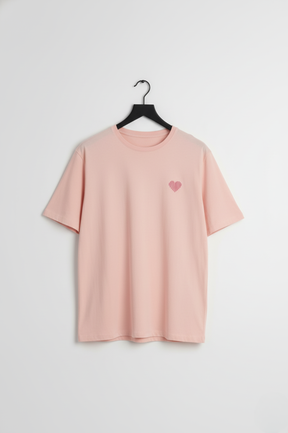 Dusty Pink Heart T-Shirt